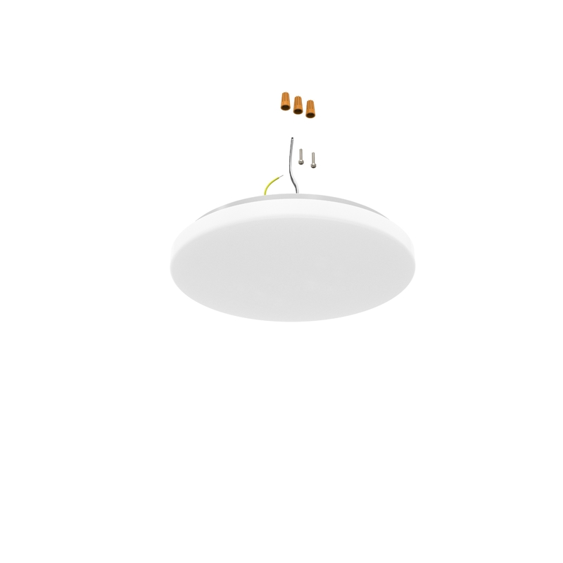 Μεσαίο 10 ιντσών LED Slim Puff Ceiling Light 15W 5CCT CL-F1015 με διάρκεια ζωής 50000 ωρών