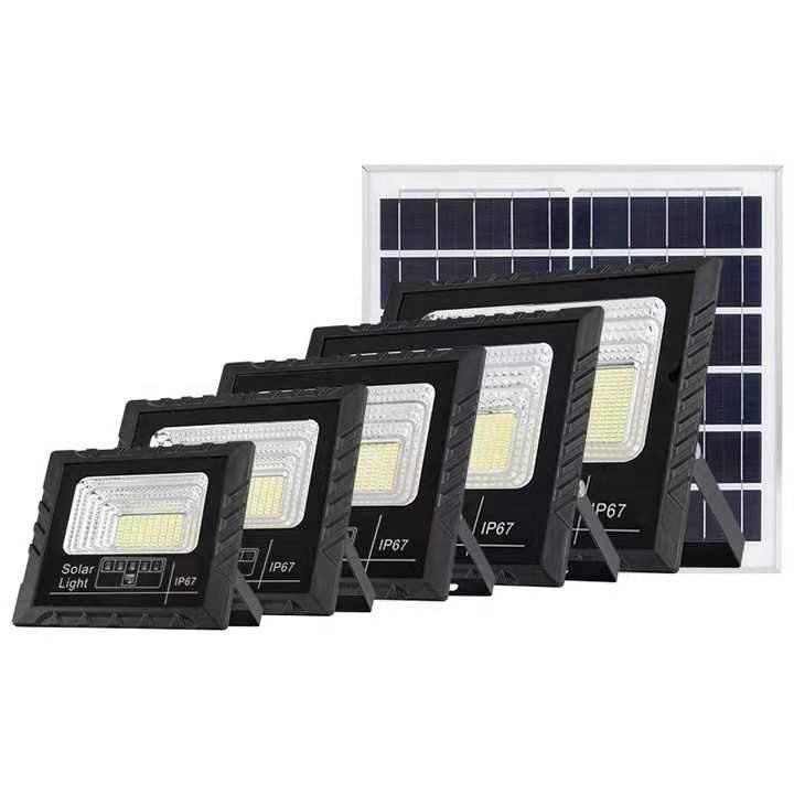 Αδιάβροχο IP67 χρονικό διακόπτη Ηλιακό φως LED πλημμύρας με 50000 ώρες ζωής