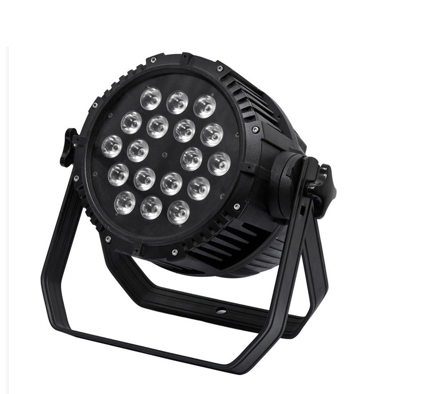 Υψηλής φωτεινότητας φωτισμός 18PCS 200W 6in1 Αδιάβροχο φως LED PAR με χρώμα RGB