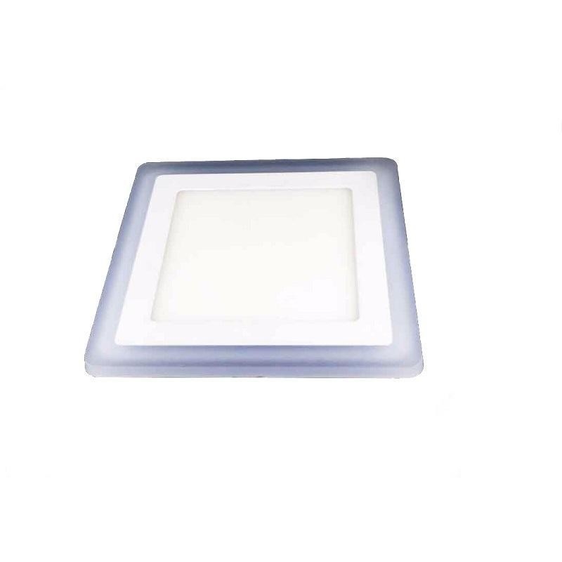 Διπλό χρώμα 3 2w Ultra Slim Square Led Panel Φως 2- και υποστήριξη Dimmer εγγυημένη