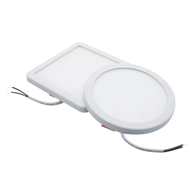 Φως οθόνης LED υψηλής φωτεινής απόδοσης 3W-24W για τοποθέτηση σε επιφάνεια σε λευκό