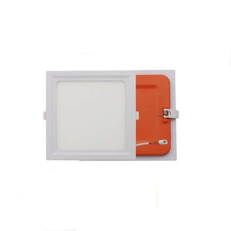 30000 ώρες χρόνου εργασίας Ultra Thin 5w 9w 15w 22w Square LED Recessed Ceiling Panel Light