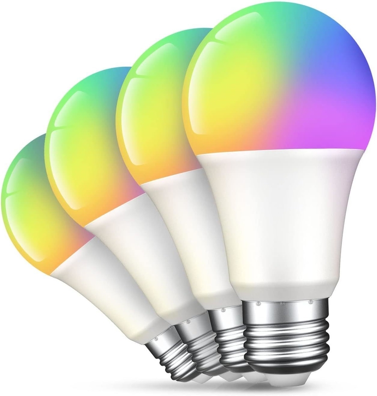 9W E27/B22 Πολυχρωματικό Φωτοβολταρίδιο LED Wi-Fi
