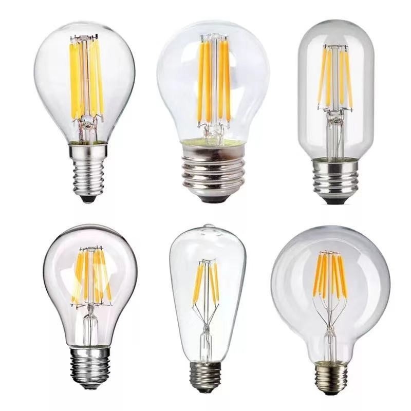 Εισερχόμενη τάση 85-265V E27/B22 4W 6W 8W Vintage Edison LED λαμπτήρας με φωτεινό ρεύμα με 80 Ra