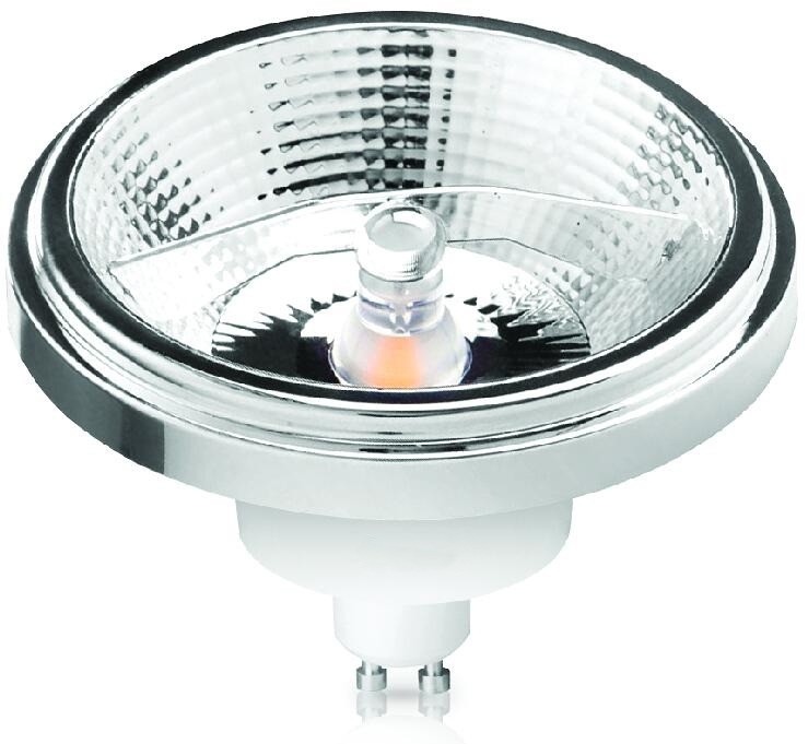 1- Προσαρμογή AR111 Gu10 Spot Light πλαστικό κάλυμμα Αλουμίνιο 11W 15W LED λαμπτήρας