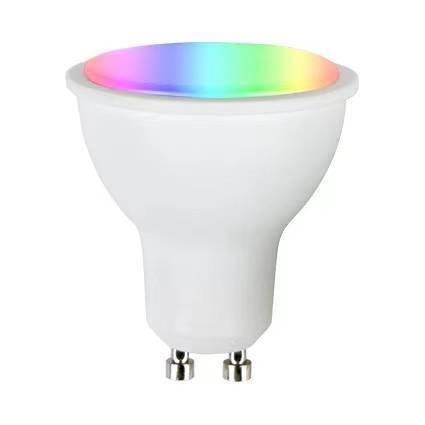 CE UKCA Πιστοποιημένο 5W 120D Smart Wifi APP Voice Control GU10/MR16 LED Spot Light Hotel