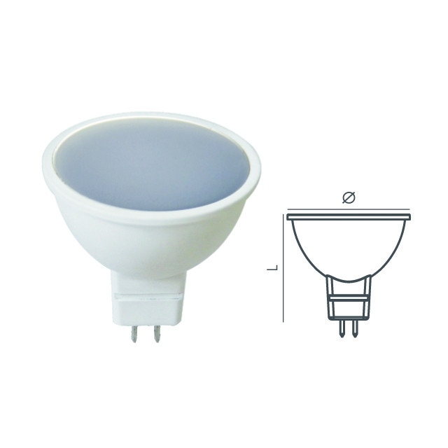 Υψηλής ισχύος 7w Gu5.3 Led Mr16 220v Downlight Spot 120 βαθμούς για σύγχρονο σχεδιασμό και πώληση